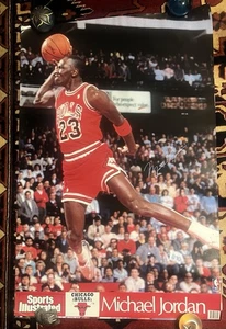 Vintage Michael Jordan Poster 80er Jahre?  Sport Illustrierte 7465 - Bild 1 von 5
