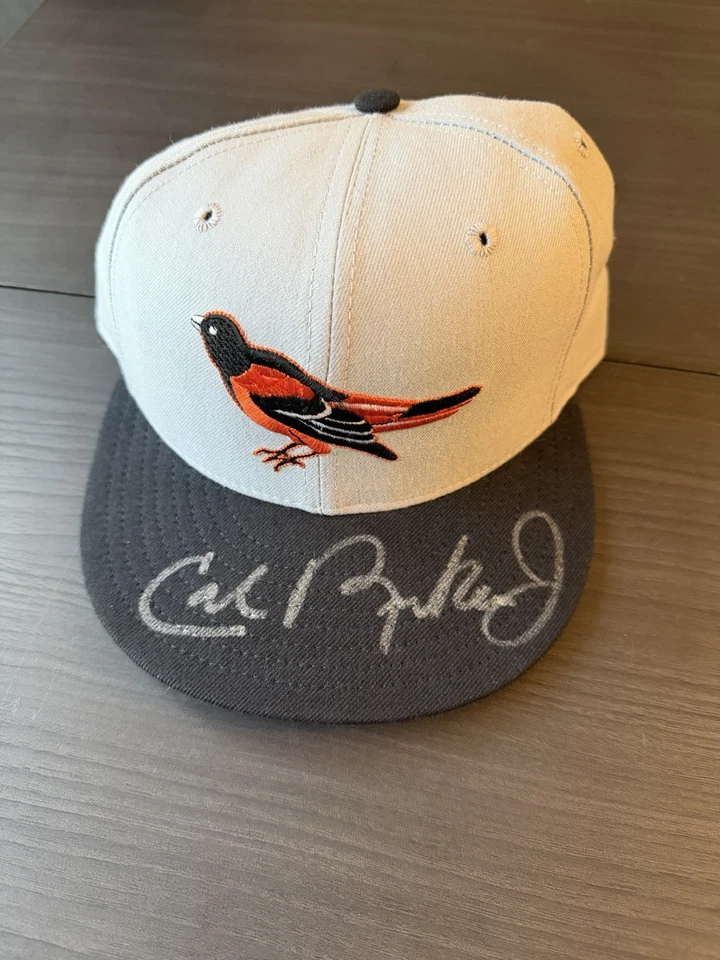 Cal Ripken Signed Baltimore Orioles Hat - Image 1 of 4