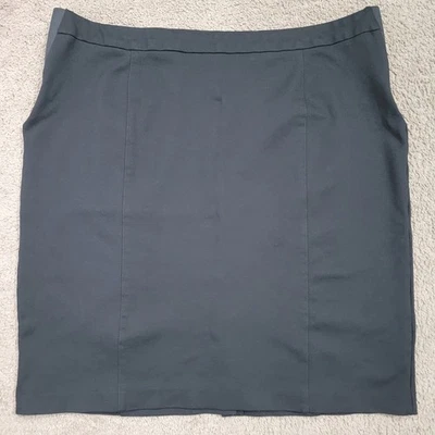 Falda lápiz punto ponte Anne Klein talla 3X negra ropa de carrera, minimalista, oficina Foto 1 de 4