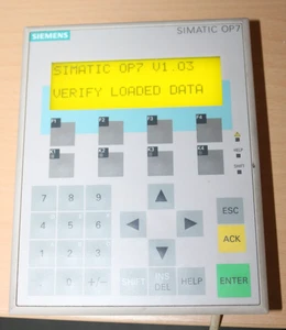OP7 Siemens Simatic OP7-DP 6AV3607-1JC20-0AX1 6AV3 607-1JC20-0AX1 OP 7 DP HMI - Picture 1 of 9