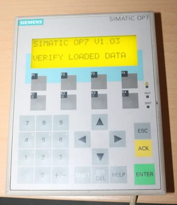 OP7 Siemens Simatic OP7-DP 6AV3607-1JC20-0AX1 6AV3 607-1JC20-0AX1 OP 7 DP HMI - Imagen 1 de 4