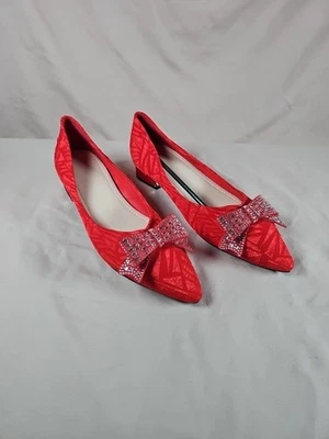 Zapatos planos mujer gatito ROJO Foto 1 de 4