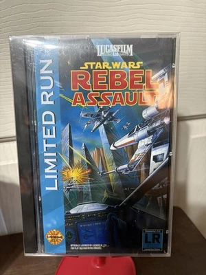 Star Wars Rebel Assault [Limited Run] (Sega CD, 2020) **New Sealed** - Image 1 of 2