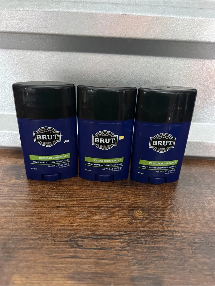 BRUT Revolution by Faberge Deodorant Stick 2.25 Oz Men