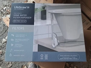 LifeStraw 35 Cup Home High Capacity Water Filter Dispenser White - Picture 1 of 1