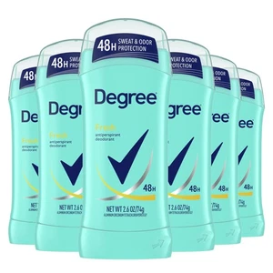 Desodorante antitranspirante Degree Fresh Energy Pack de 6 48 horas sudor y olor... - Imagen 1 de 9