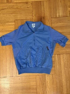 Members Only Shirt Mens Medium Short Sleeve Pullover Pockets Retro 90s - Picture 1 of 5