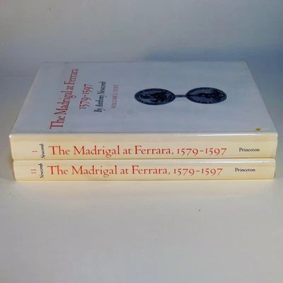 Madrigal at Ferrara 1579-1597 Anthony Newcomb  2 Volumes Text + Musical Examples - Image 1 of 4