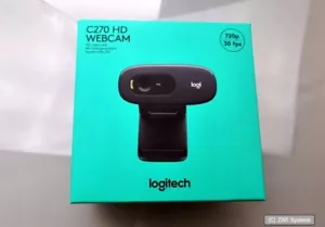 Logitech C270 Webcam 3MP 1280x720, USB 2.0 fürs Büro und Home-Office NEU, SOFORT - Bild 1 von 1