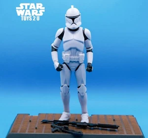 STAR WARS BLACK SERIES 6" FIGURE CLONE TROOPER (ATTACK OF THE CLONES) - Picture 1 of 1