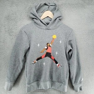 Nike Air Jordan Jumpman Hoodie Jungen M Langarm Grau - Bild 1 von 15