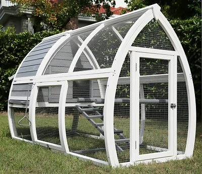 PETS IMPERIAL® Pet Imperial® Grey Dorchester Large Chicken Coop Hen Poultry Ark House Run Nest