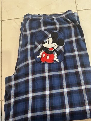 Disney’s - Mickey Mouse Men’s Plaid Pajama Pants — 第 1/4 张图片