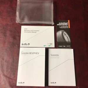 2025 KIA SORENTO HEV PHEV COMPLETE OWNERS MANUAL BOOKS REF GUIDE CASE ALL MODELS - Picture 1 of 6
