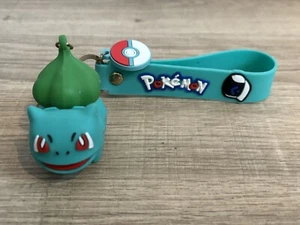 Pokémon 3D Bulbasaur Keychain Key Ring Bag Accessory Bag Pendant In Ex Cond - Picture 1 of 7