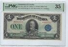 1923 Dominion du Canada billet de 1 $ DC-25h PMG 35