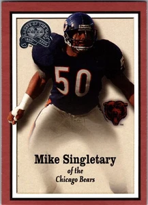 Fleer Football Greats of the Game 2000 #37 Mike Singletary - Chicago Bears - Imagen 1 de 2