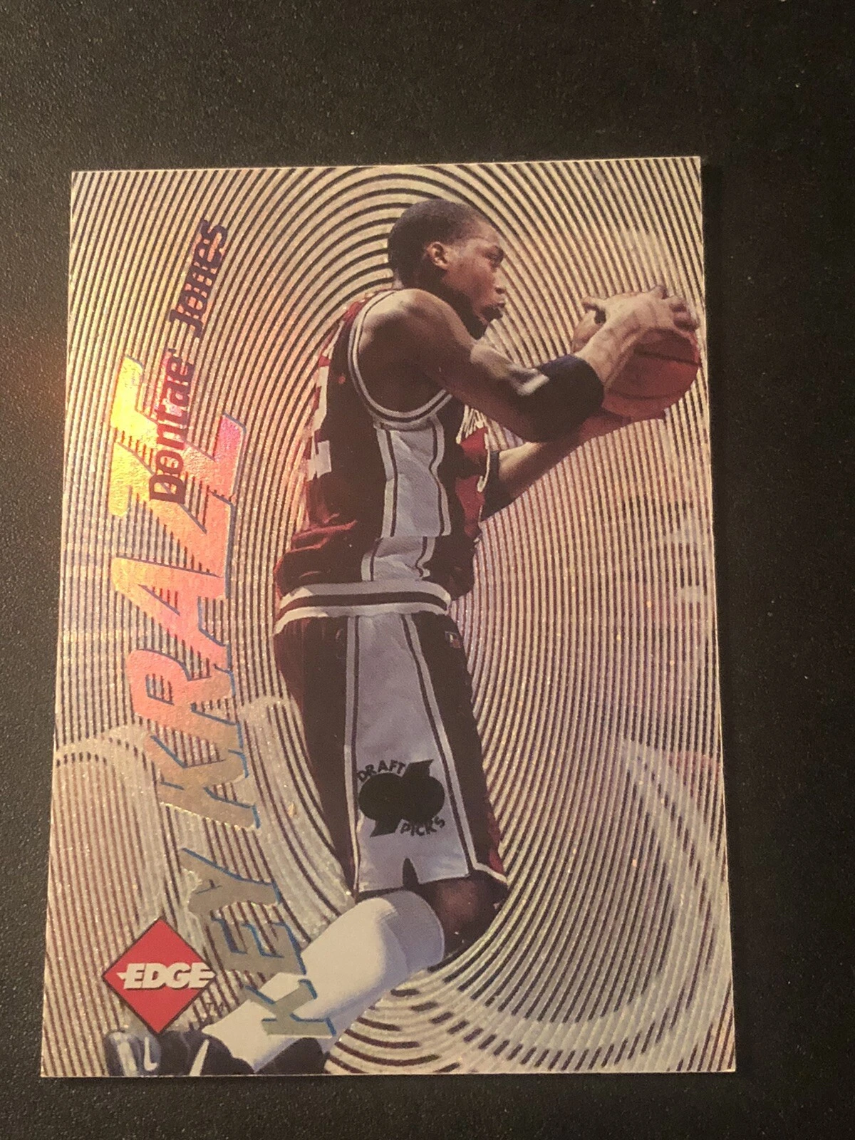 1996 Edge Key Kraze /Factory Set Dontae' Jones #10 Rookie RC