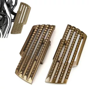 Estriberas marrón CNC Dominion Collection para Harley Softail FL FXFBS 114 2018-up - Imagen 1 de 4