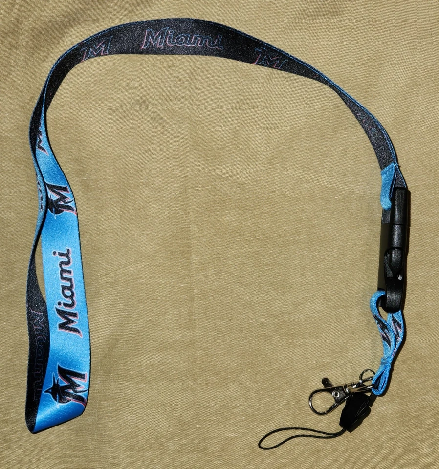 Miami Marlins MLB Lanyard New Tanner Scott - Image 1 of 1
