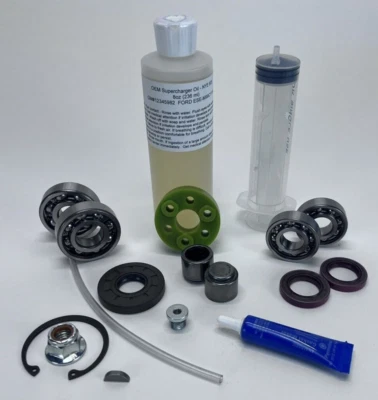 TRD Gen 1 & 2 Supercharger Complete Rebuild Kit SKF M62 Eaton Toyota 5VZFE 3.4L - Image 1 of 4