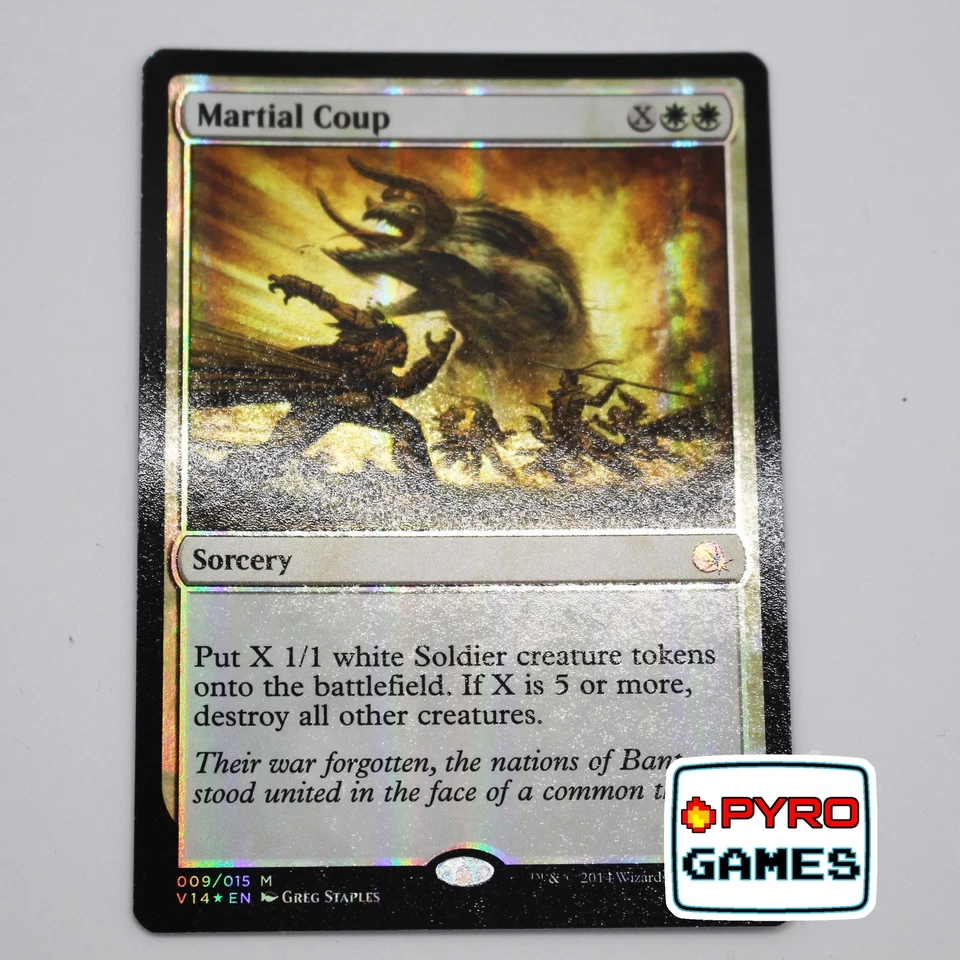 Martial Coup - From The Vault: Annihilation - Foil Mythic 9/015  - (Very Good... - Image 1 of 1