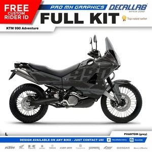 KTM Adventure 990 Super Durable Adventure Graphics Set Stickers Kit Decallab - Picture 1 of 6