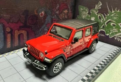 JKM 1:64 Jeep Wrangler Sahara 2019 Diecast Metal Model Car Collection New - Image 1 of 4