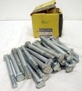 Lote de 24 pernos hexagonales Infasco 5/8"" x 5 1/2"" grado 2 hilo grueso - Imagen 1 de 2