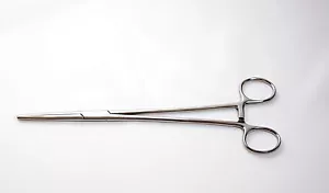 STAINLESS STEEL SURGICAL GRADE ARTERY CLAMP, PIPE CLAMP, TUBE CLAMP - 225mm - Picture 1 of 5
