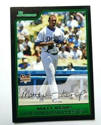 MATT KEMP 2006 Bowman Draft Prospects #BDP1 NM RC LOS ANGELES DODGERS - Image 1 of 2