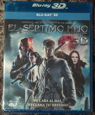 NEW Seventh Son (Blu-ray 3D, 2015, Mexico Import) Jeff Bridges, Ben Barnes - Image 1 of 2