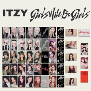 Juego de 5 tarjetas fotográficas ITZY girls hechas a sí mismas de doble cara (G) I-DLE para niñas - Imagen 1 de 8