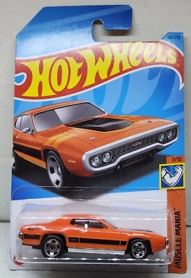 Hot Wheels 1971 Plymouth GTX #7/10   2021 Muscle Mania/Malaysia  - Image 1 of 3