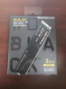 WD-BLACK SN770 NVME SSD GAME DRIVE 2TB GEN 4 5150MB/S (24D) - Picture 1 of 3