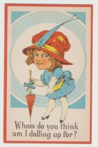 Comic, Dolling up, um 1915 - Bild 1 von 2
