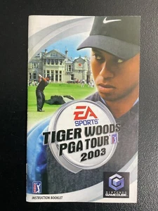 Tiger Woods PGA Tour 2003 Nintendo Gamecube Instruction Manual Only - Picture 1 of 4