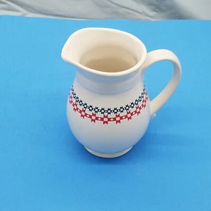 1986 Juni Milchmonat 50. Jahrestag Milchkrug rot/weiß/blau 7" - Bild 1 von 6