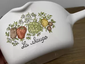 Vintage Corning Ware 2,5 tazze salsa padella OLOGRAMMA #88 Spice of Life La Sauge P82B - Foto 1 di 20