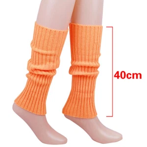 Lady Warm Knitted Arm Sleeves Leg Sleeves Winter Multiple Colour 1 Pair - Picture 1 of 39
