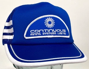 CONTINUOUS Mining Systems Limited Hat-Patch-Snapback-Trucker Cap-White Stripes - Bild 1 von 5