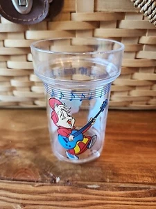 Tazza piccola plastica Alvin And The Chipmunks 1990 da collezione Juice Cup Storage Cup - Foto 1 di 9