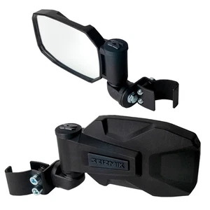 Seizmik Strike UTV Side View Mirrors for Polaris Ranger & Can Am ROPS Models - Picture 1 of 7