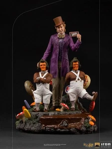 IRON STUDIO - Willy Wonka & The Chocolate Factory (1971) DeLuxe Art Scale Statue - Imagen 1 de 12