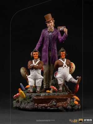 IRON STUDIO - Willy Wonka & The Chocolate Factory (1971) DeLuxe Art Scale Statue - Imagen 1 de 4