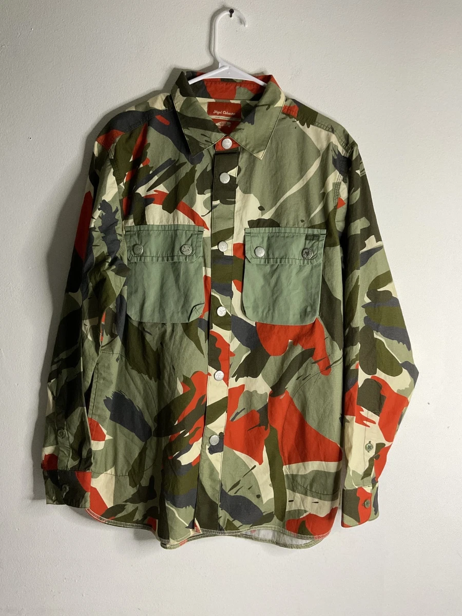 トップス NigelCabourn 40s BRITISH ARMY SHIRT CAMO NigelCabourn 40s