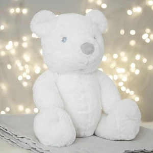 Bebé Blanco Peluche Oso Grande 31cm Nuevo Bebé Idea de Regalo - Imagen 1 de 2
