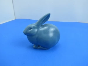 Rookwood Pottery 6160 Bunny Rabbit 2013 Blue - Picture 1 of 10