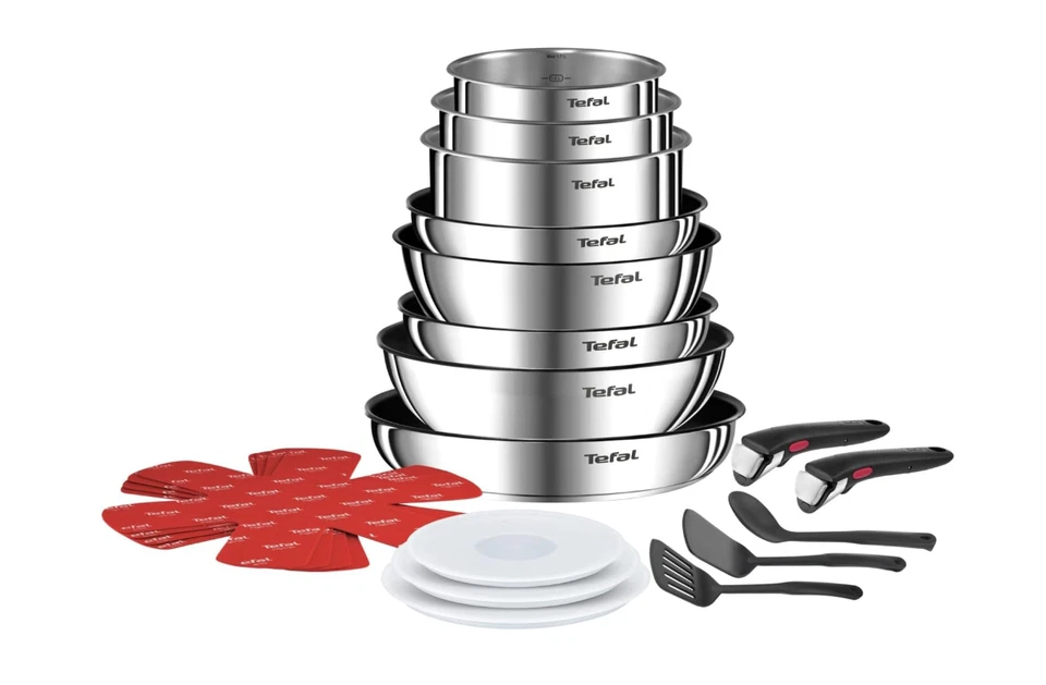 Tefal Ingenio Emotion 20 Piece Pot And Pan Set Removable Handle, With Accessories - Image 1 of 1