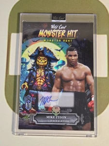 2025 Wild Card Haunted Hits Multi Sport MIKE TYSON True 1/1 Autograph Oversized  - Picture 1 of 3